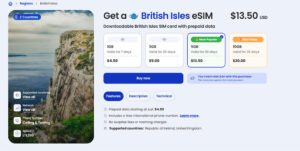 Read more about the article The best eSIM for UK and Ireland travelers: how I actually choose