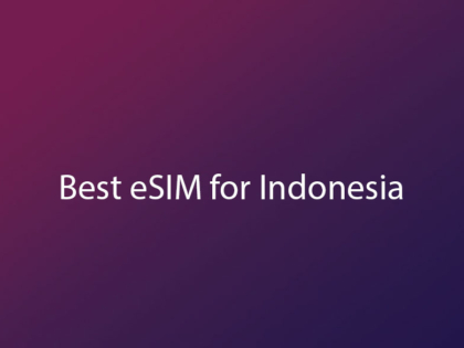 Best eSIM for Indonesia