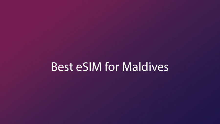 Best eSIM for Maldives